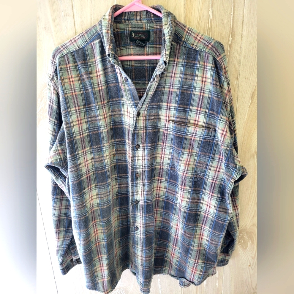 Flannel Shirt by Bert Pulitzer - Men's Size XL